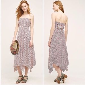 Anthropologie Maeve Caleta Strapless Dress- XXS
